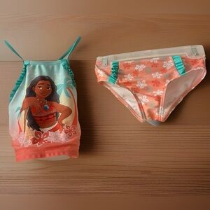 Moana Girls 2 Piece Swimsuit